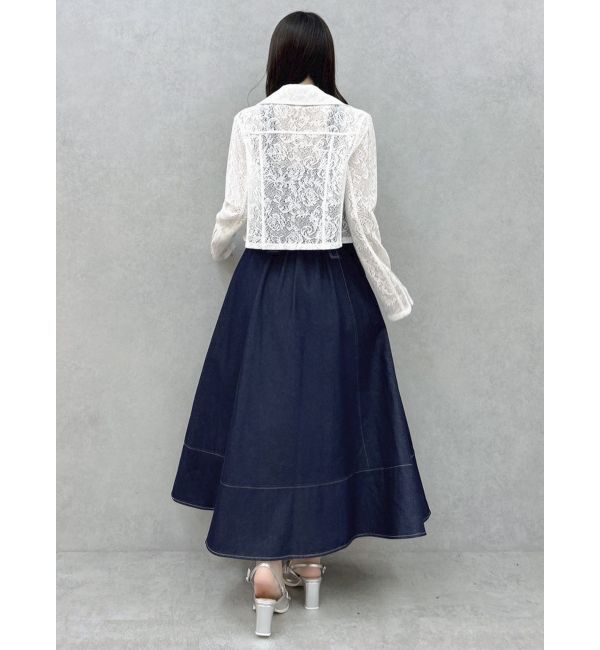 dazzlin「ショートライダースジャケット」|ライダースジャケット|