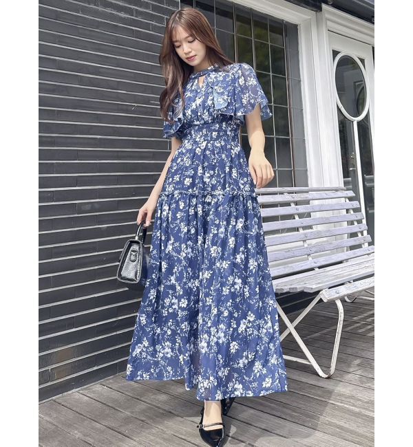 dazzlin「【復刻】Watercolorflowerワンピース」|ワンピース|