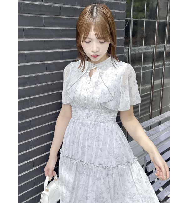 dazzlin「【復刻】Watercolorflowerワンピース」|ワンピース|