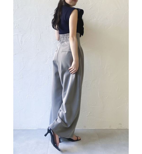 dazzlin「ビッグラッフルタイニット」|ニット・セーター|