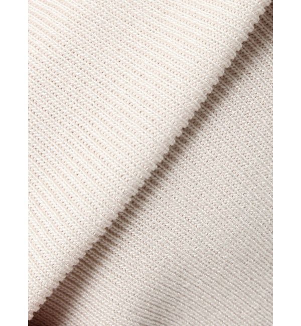 dazzlin「ビッグラッフルタイニット」|ニット・セーター|