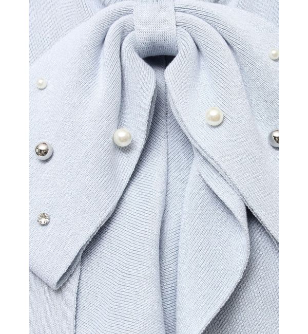 dazzlin「ビッグラッフルタイニット」|ニット・セーター|