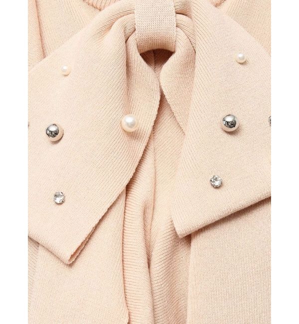 dazzlin「ビッグラッフルタイニット」|ニット・セーター|