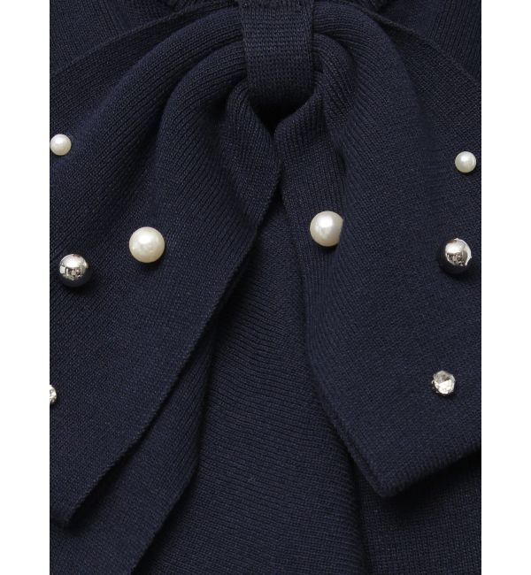 dazzlin「ビッグラッフルタイニット」|ニット・セーター|