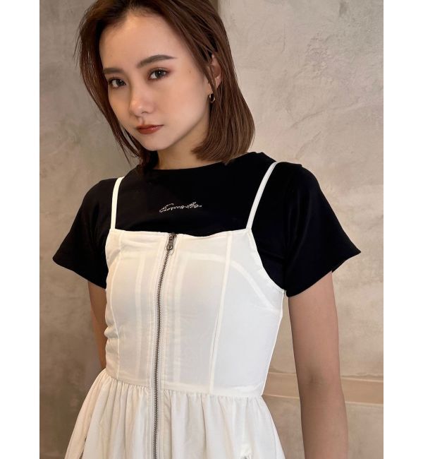 EMODA「ビーズロゴTシャツ」|Tシャツ・カットソー|