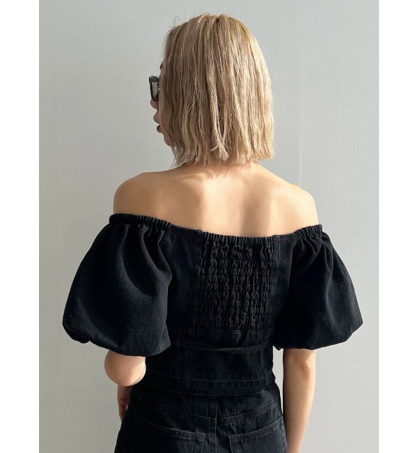 EMODA「デニムオフショルダートップ」|Tシャツ・カットソー|