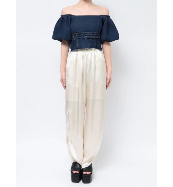 EMODA「デニムオフショルダートップ」|Tシャツ・カットソー|