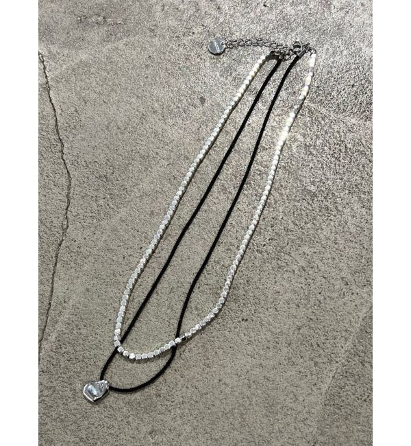 EMODA「ダブルチェーンネックレス」|ネックレス|シルバー