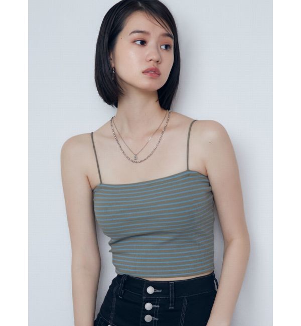 EMODA「ボックスキャミソール」|キャミソール|ミントグリーン