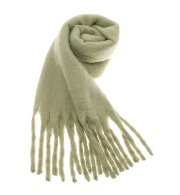 EMODA「ボリュームフリンジマフラー」|マフラー|