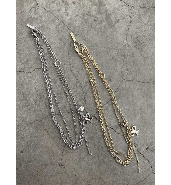 EMODA「モチーフタングルドチェーン」|ネックレス|