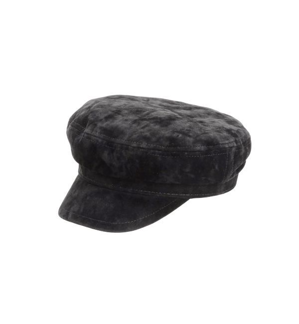 MERCURYDUO「フェイクスエードキャスケット」|その他|ブラック