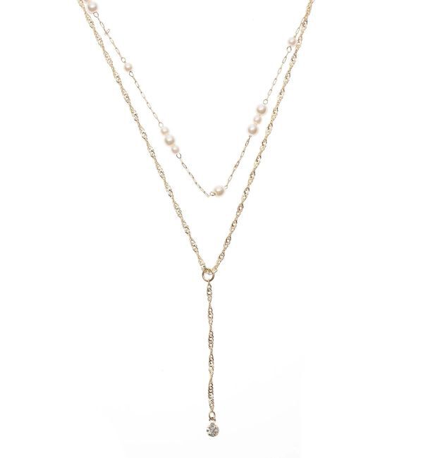 MERCURYDUO「2WAYダブルチェーンネックレス」|ネックレス|