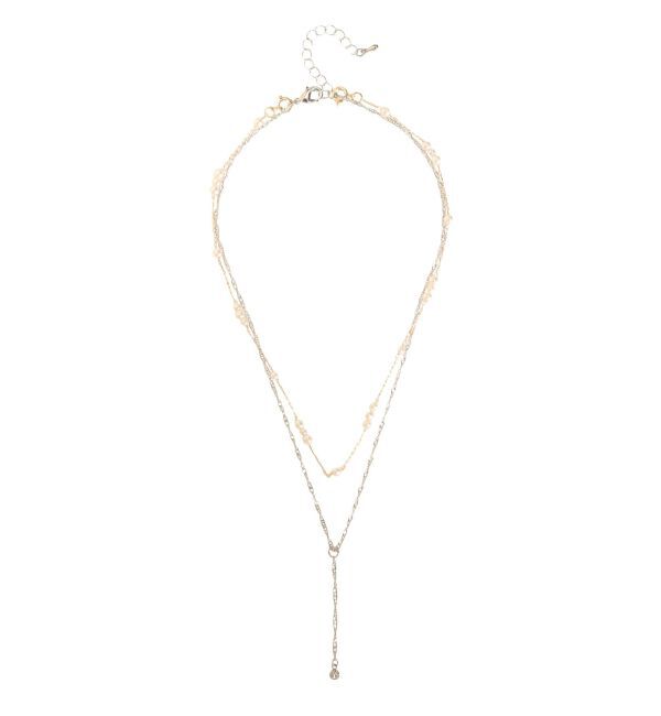 MERCURYDUO「2WAYダブルチェーンネックレス」|ネックレス|