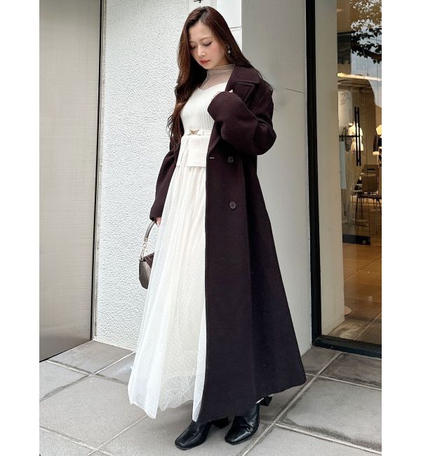 MERCURYDUO「ウールチェスターコート」|チェスターコート|