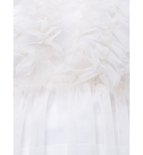 MERCURYDUO「チュールフリルチュニックブラウス」|シャツ・ブラウス|