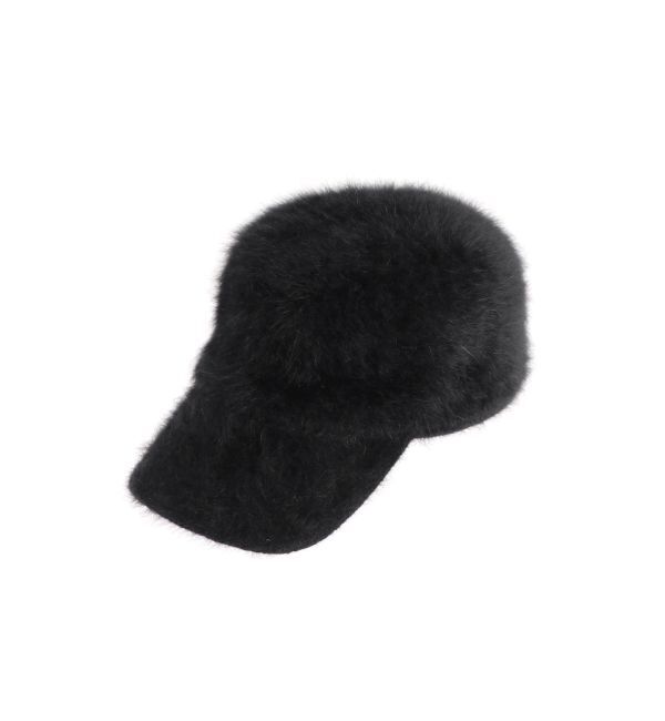 MERCURYDUO「シャギーCAP」|キャップ・キャスケット|ブラック