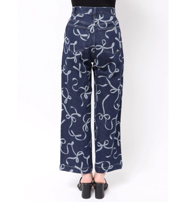 MERCURYDUO「リボンプリントデニムパンツ」|その他|