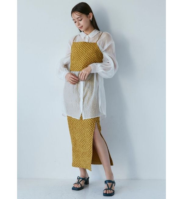 MURUA「サークルジャガードキャミソール」|キャミソール|