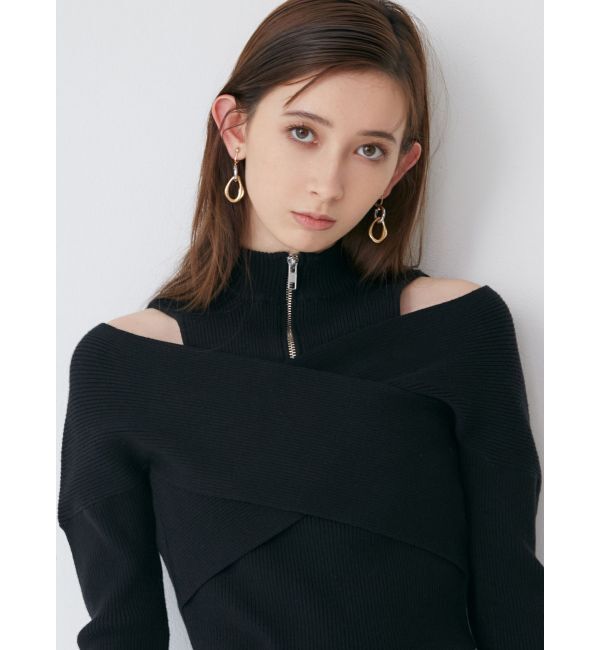 MURUA「コンビカラーフープピアス」|その他|