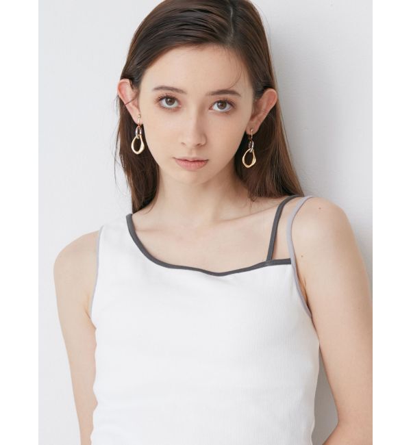 MURUA「コンビカラーフープピアス」|その他|