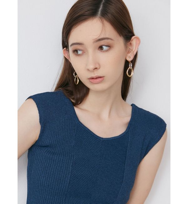 MURUA「コンビカラーフープピアス」|その他|