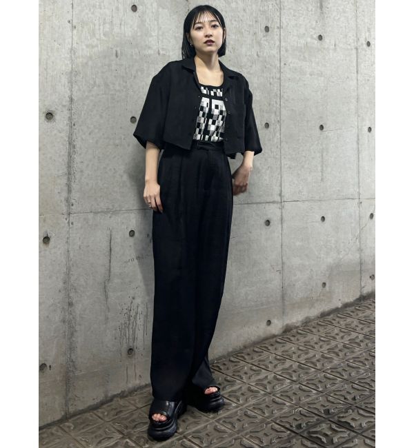 MURUA「オープンカラーシアーシャツ」|シャツ・ブラウス|