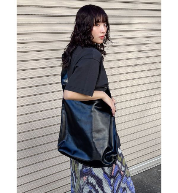 MURUA「フェイクレザーショルダーバッグ」|ショルダー・メッセンジャー|