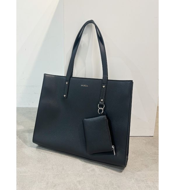 MURUA「ベーシックロゴトートバッグ」|トートバッグ|ブラック