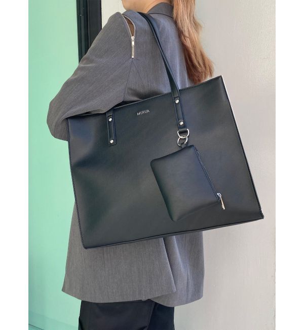 MURUA「ベーシックロゴトートバッグ」|トートバッグ|