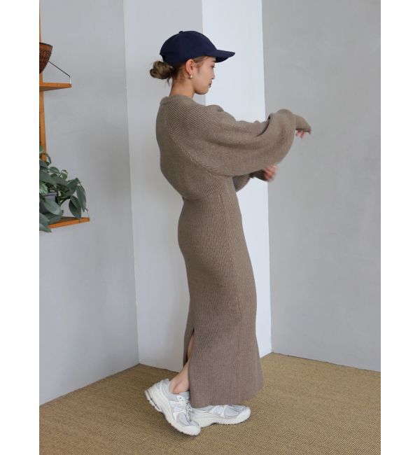 Ungrid「ボレロセットニットワンピース」|ワンピース|