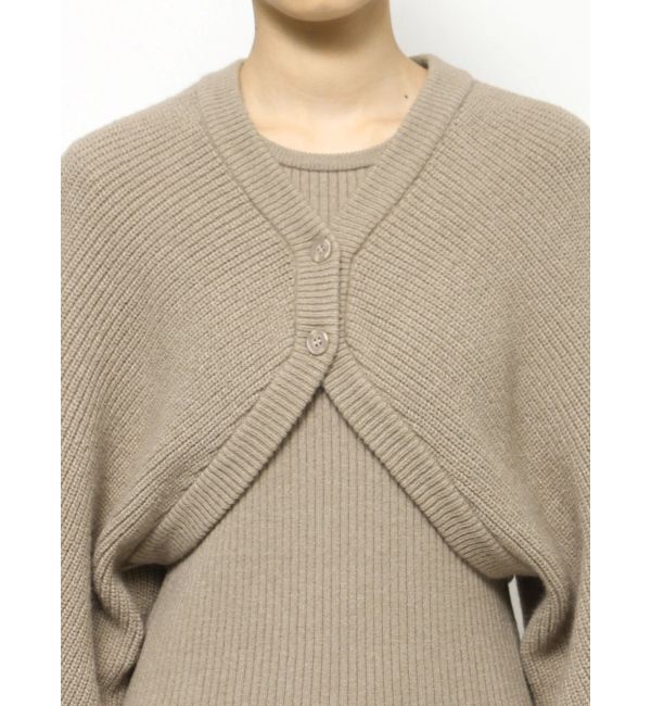 Ungrid「ボレロセットニットワンピース」|ワンピース|