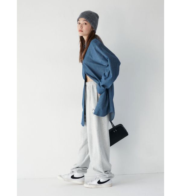 Ungrid「エンブロイダリースウェットパンツ」|その他|