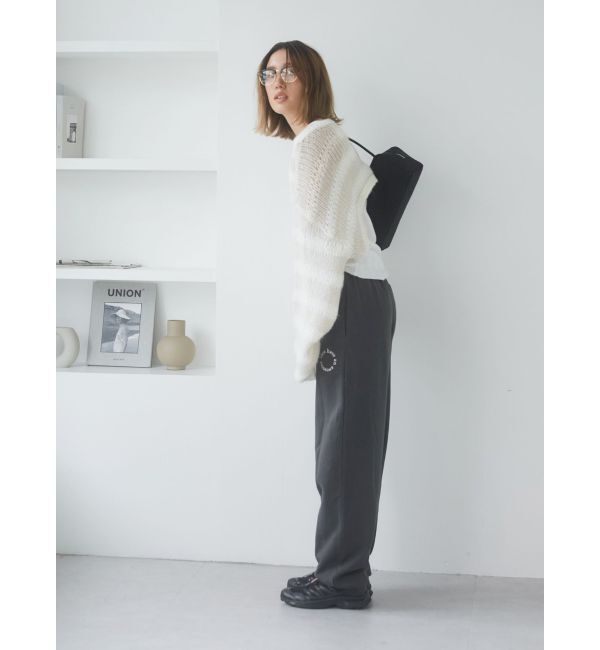 Ungrid「エンブロイダリースウェットパンツ」|その他|