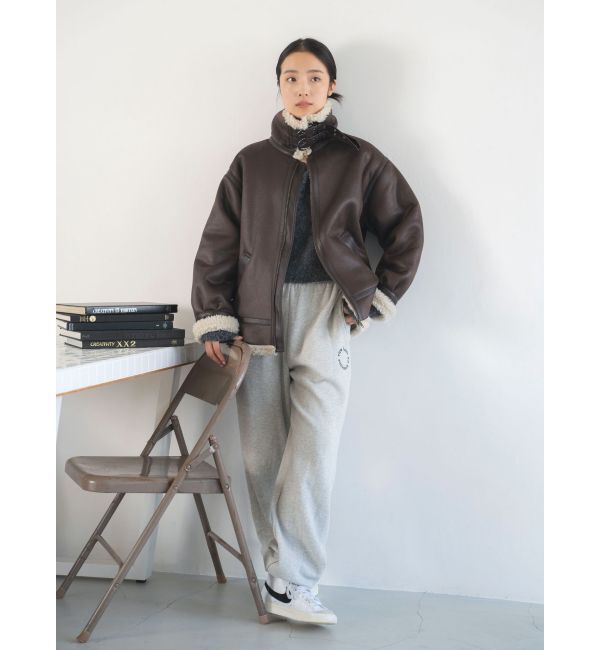 Ungrid「エンブロイダリースウェットパンツ」|その他|