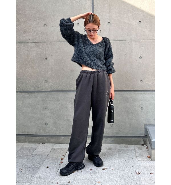 Ungrid「エンブロイダリースウェットパンツ」|その他|