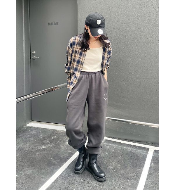 Ungrid「エンブロイダリースウェットパンツ」|その他|