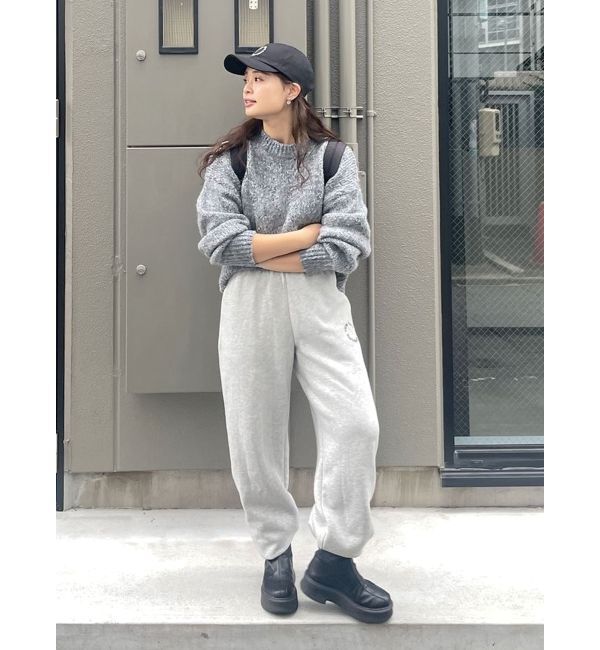 Ungrid「エンブロイダリースウェットパンツ」|その他|