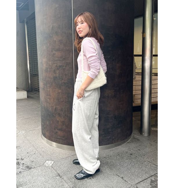 Ungrid「エンブロイダリースウェットパンツ」|その他|