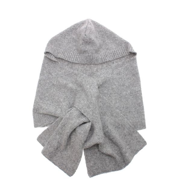 Ungrid「フードニットマフラー」|マフラー|