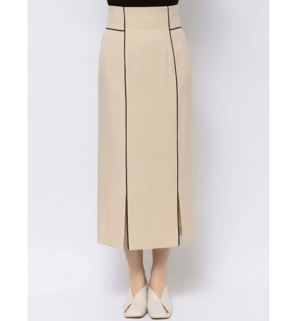 LAGUNAMOON「バイカラーパイピングスカート」|スカート|