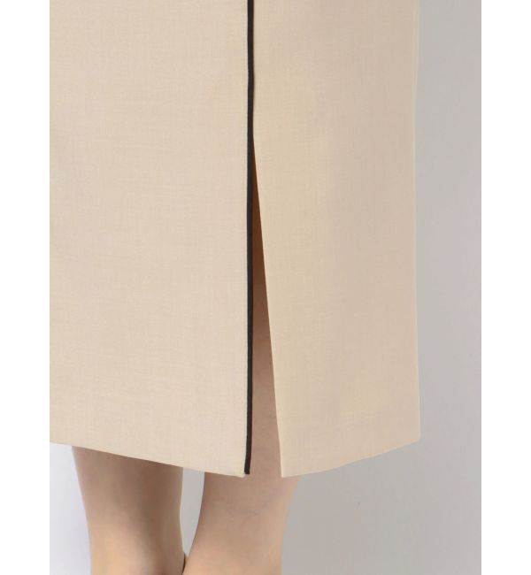 LAGUNAMOON「バイカラーパイピングスカート」|スカート|