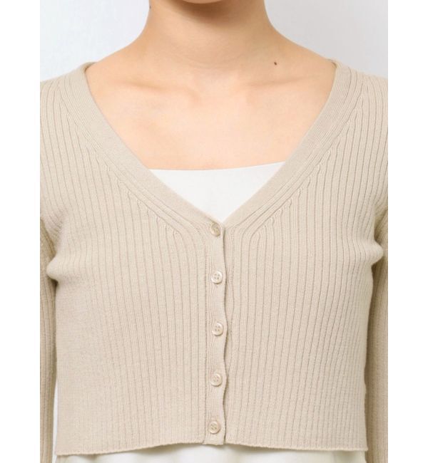 LAGUNAMOON「カーデセットキャミワンピース」|ワンピース|