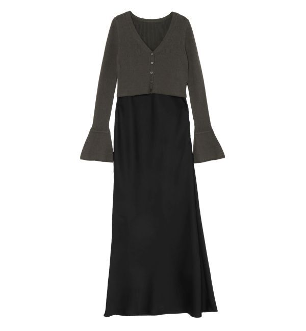 LAGUNAMOON「カーデセットキャミワンピース」|ワンピース|