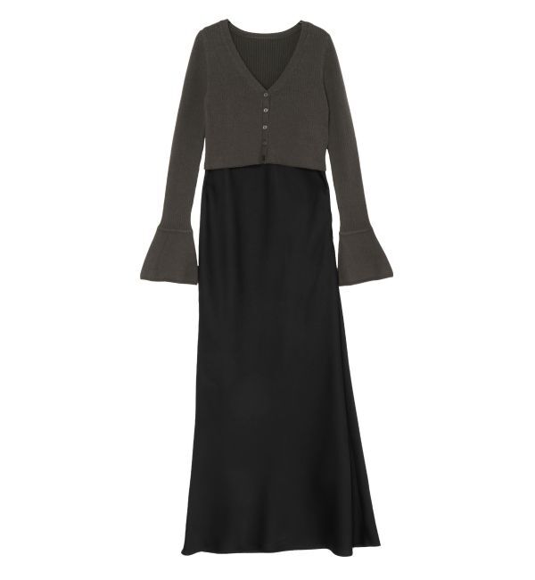 LAGUNAMOON「カーデセットキャミワンピース」|ワンピース|