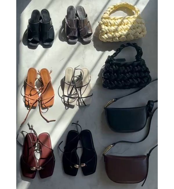 LAGUNAMOON「フラットトングサンダル」|サンダル|