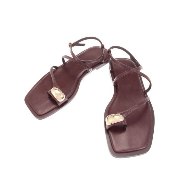 LAGUNAMOON「フラットトングサンダル」|サンダル|