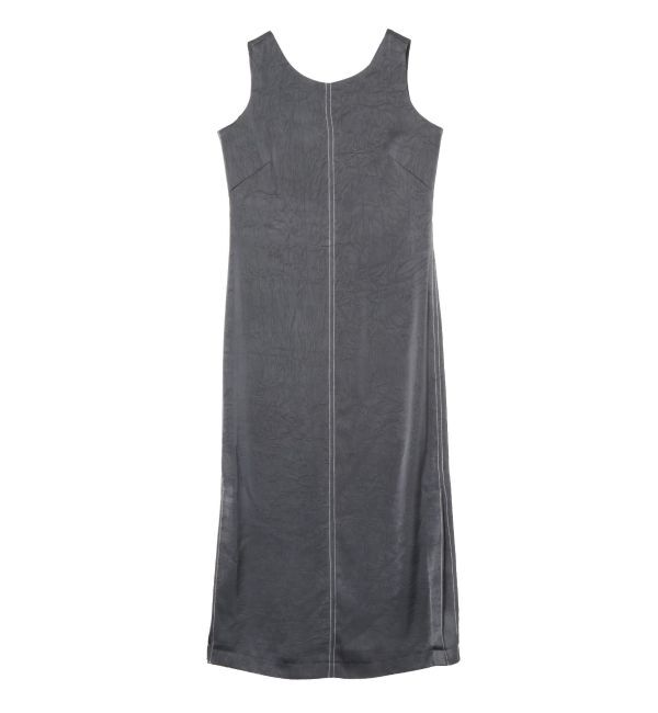 LAGUNAMOON「【WEB限定】サテンIラインワンピース」|ワンピース|