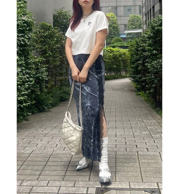 EVRIS「ワンポイントショートＴシャツ」|Tシャツ・カットソー|