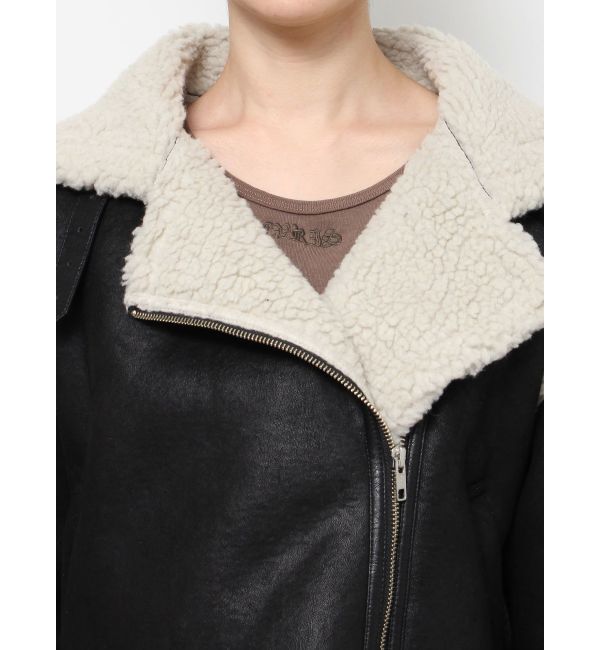 EVRIS「ショートボアブルゾン」|ブルゾン・スタジャン|